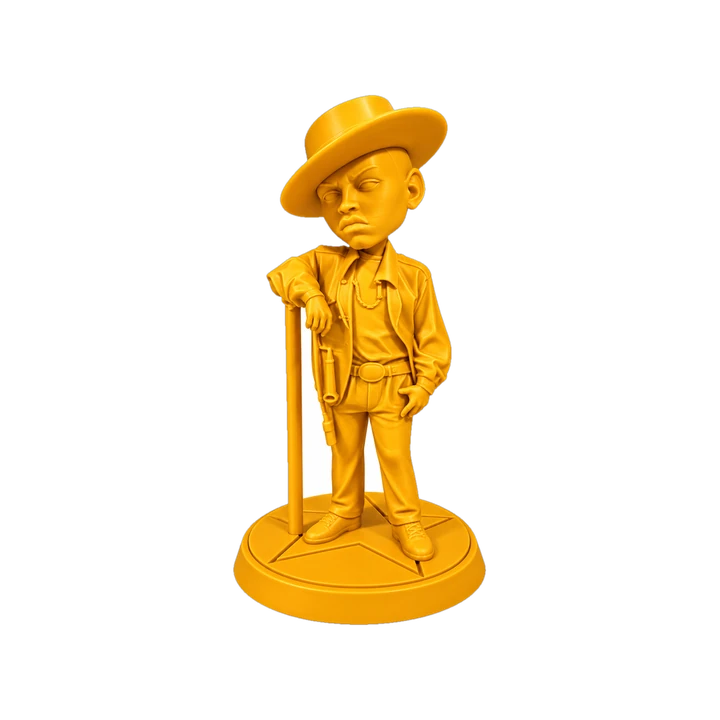 Gold Chris Brown Collectable Figure